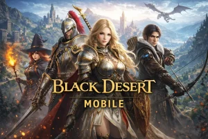 Black desert mobile high graphics mmorpg gameplay