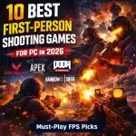 10 Best First Person Shooting Games PC 2026
