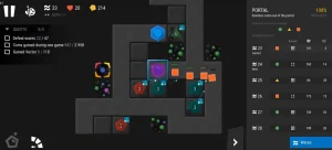 Infinitode 2 tower defense games mobile