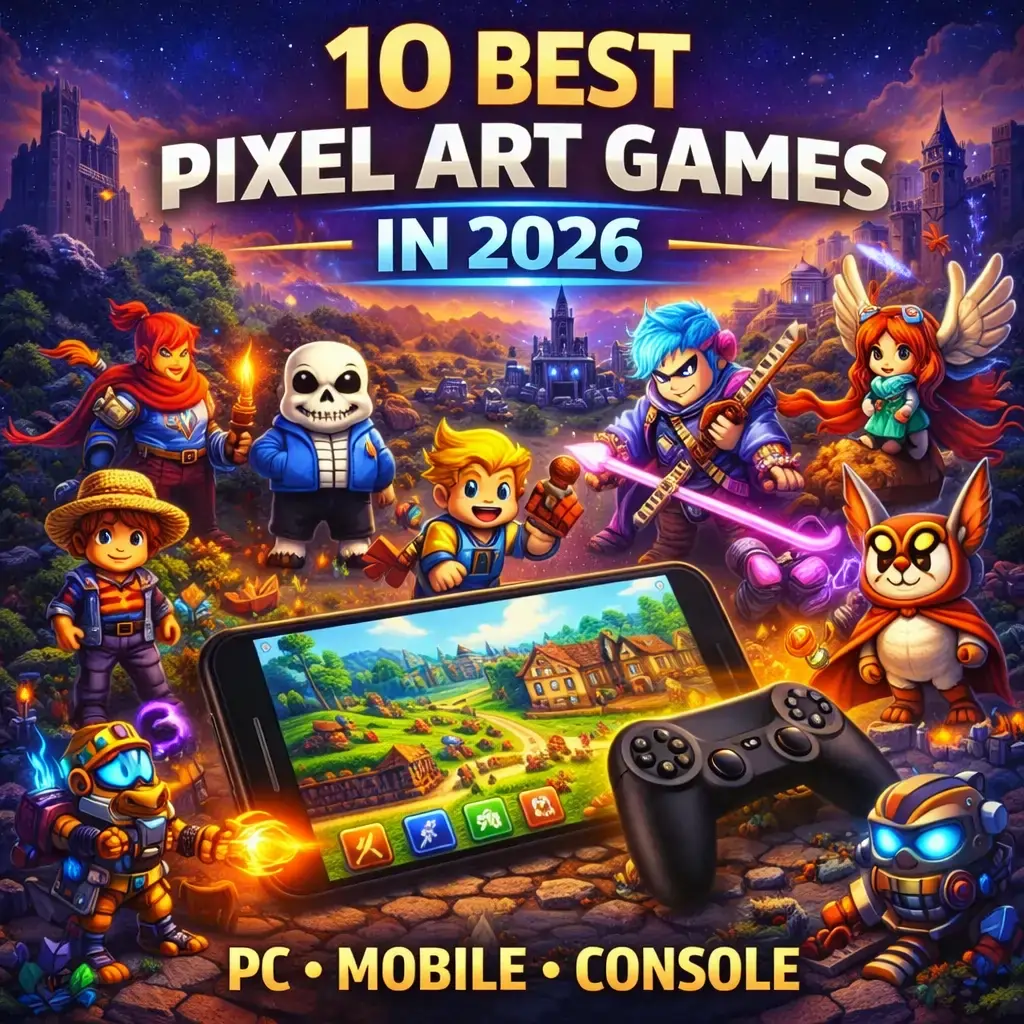 10 Best Pixel Art Games in 2026 for PC, Mobile & Console - APK Madness